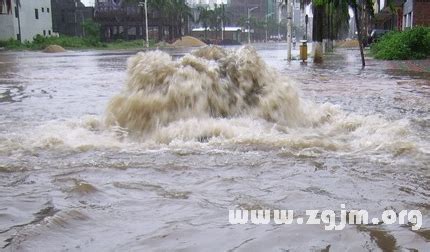 夢到洪水爆發|解夢大全夢見洪水代表什麼